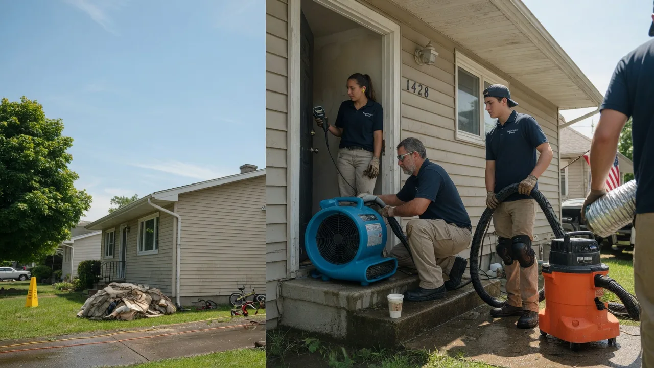 Water Damage Restoration in South Heart, ND near me